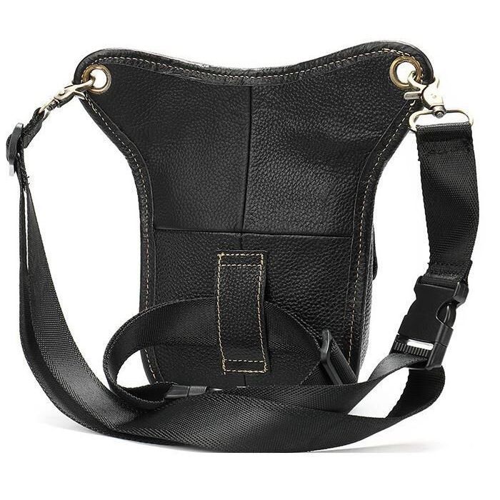 Сумка Vintage На пояс Чорна (14659) зображення 2