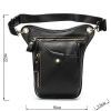 Сумка Vintage На пояс Чорна (14659) зображення 3