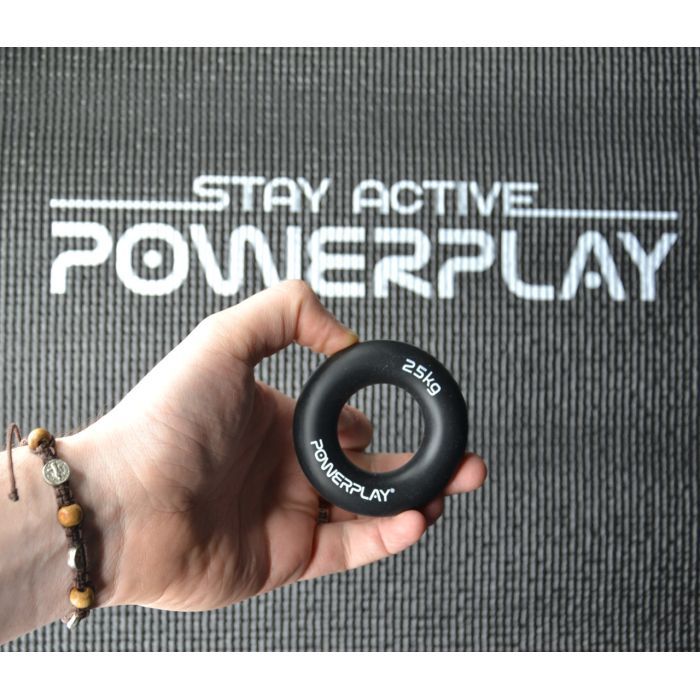 Эспандер PowerPlay PP-4324 Hand Grip Ring Medium 20 кг Зелений (PP_4324_20kg) изображение 6