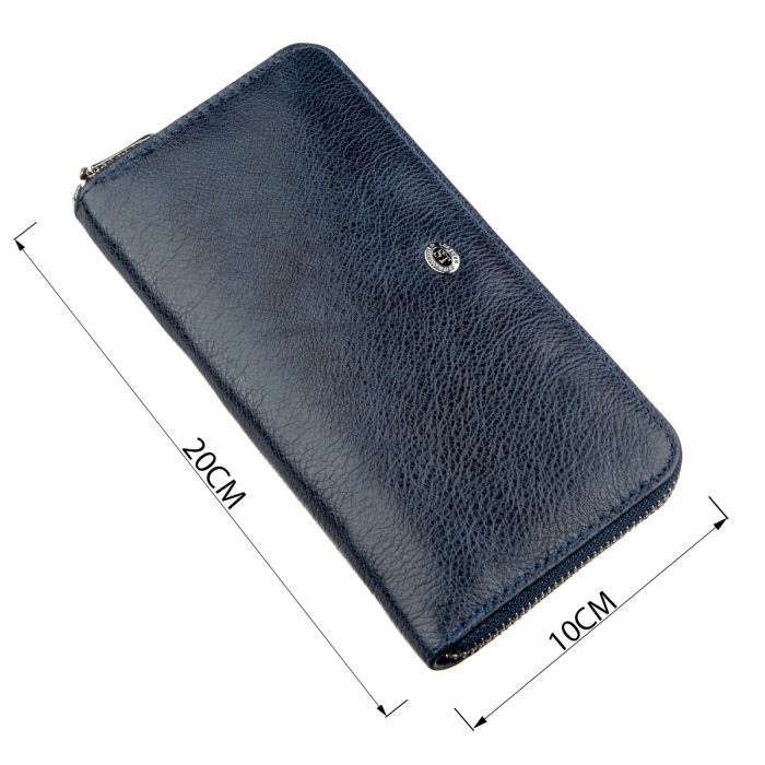 Кошелек ST Leather Синий (18864) изображение 3
