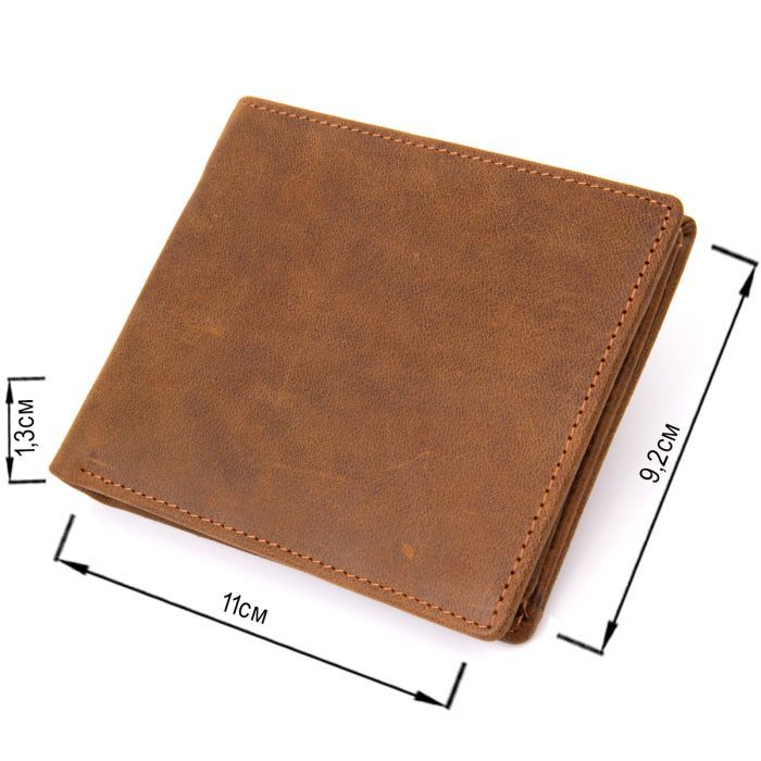 Портмоне Vintage Коричневе (20421) зображення 3