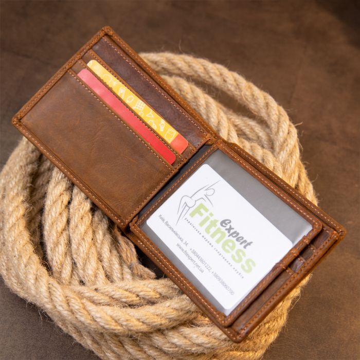 Портмоне Vintage Коричневе (20421) зображення 9