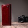 Гаманець ST Leather З натуральної шкіри Червоний (22680) зображення 10