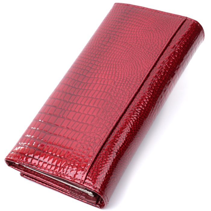 Гаманець ST Leather З натуральної шкіри Червоний (22680) зображення 2