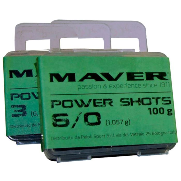 Грузило Maver набір Power Shots 3/0 (0.475g) 100g (1300.35.98)
