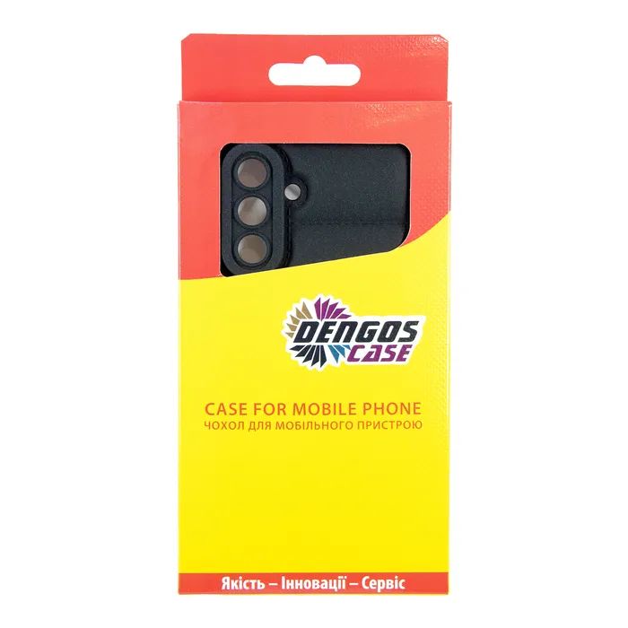 Чехол для мобильного телефона Dengos Kit Samsung Galaxy A36 5G Soft + glass (Black) (DG-KM-140) изображение 4