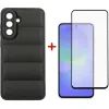 Чехол для мобильного телефона Dengos Kit Samsung Galaxy A36 5G Soft + glass (Black) (DG-KM-140)