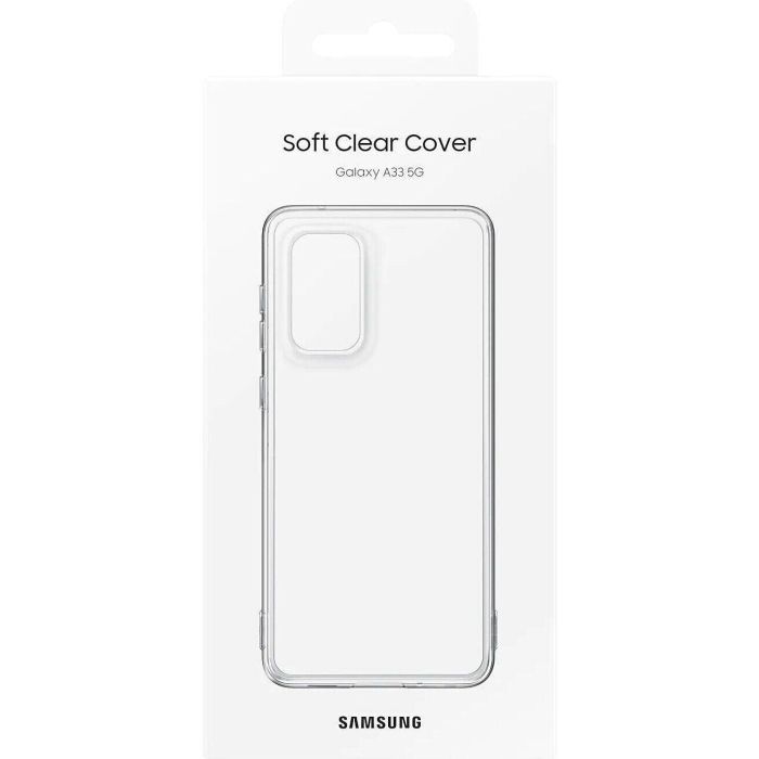 Чехол для мобильного телефона Samsung Soft Clear Cover Samsung Galaxy A33 (A336) Transparent (EF-QA336TTEGRU) изображение 5