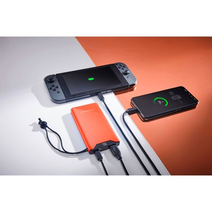 Батарея універсальна Intenso F10000 10000mAh QC3.0 orange (7332038) зображення 6