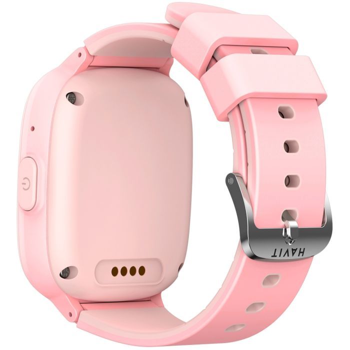 Смарт-годинник Havit HV-KW11 IP67, GPS, 4G Pink (HV-KW11 Pink) зображення 5