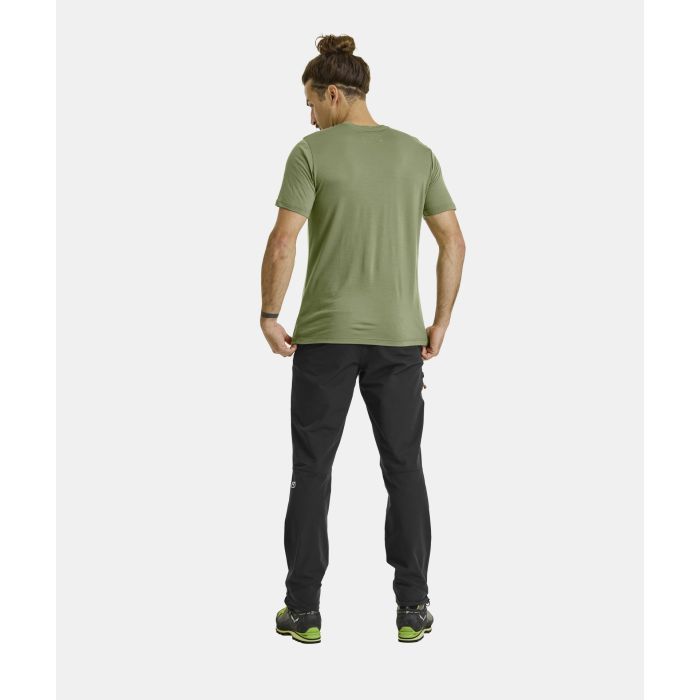 Футболка Ortovox 120 Cool Tec Abstract Ts Mns wild herbs - L - оливковий (025.001.1239) зображення 4