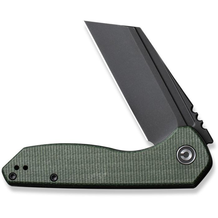 Ніж Civivi ExOne, Green Micarta, Darkwash (C23036-3) зображення 5