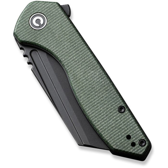 Ніж Civivi ExOne, Green Micarta, Darkwash (C23036-3) зображення 6