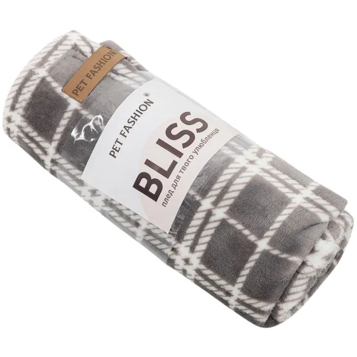 Коврик для животных Pet Fashion Bliss 1 70.5х55.5 см серый в клетку (4823082441334)