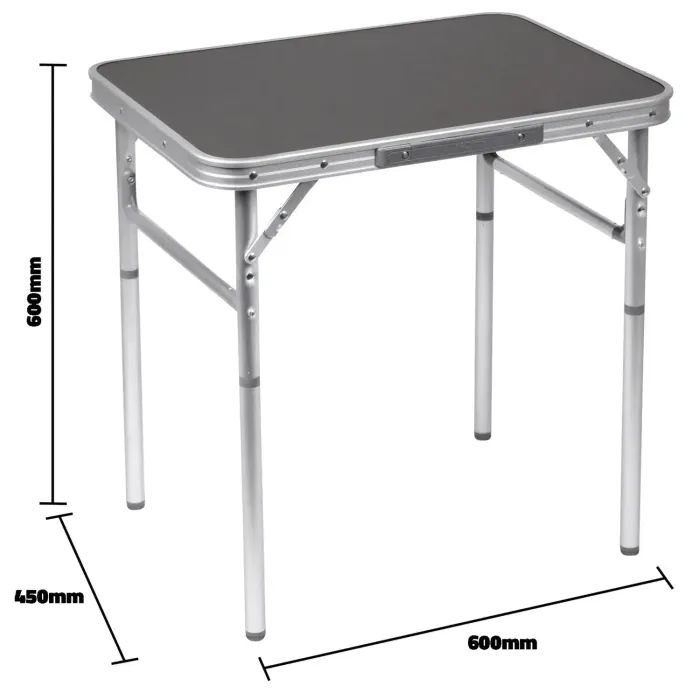 Туристичний стіл Bo-Camp 60x45 cm Grey (1404385) (DAS303271) зображення 6