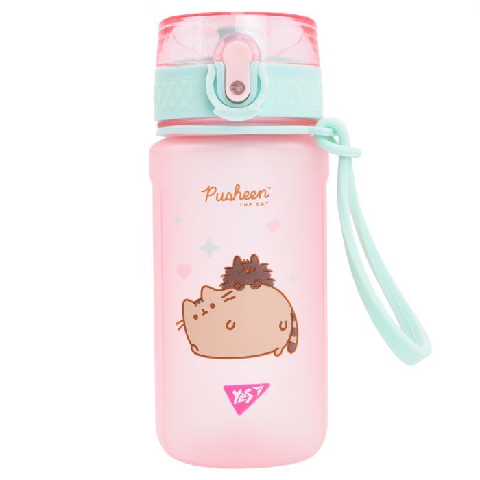 Поильник-непроливайка Yes Pusheen 500 мл, рожева (708321)