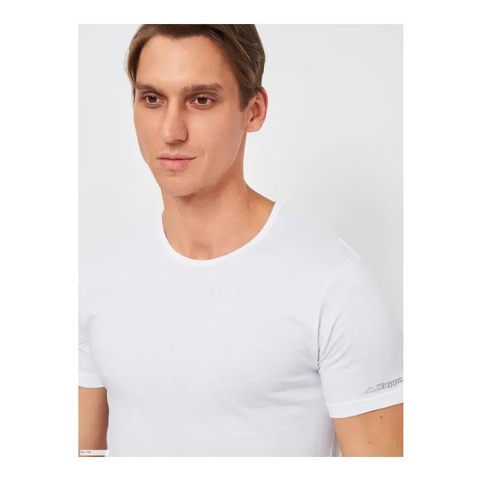 Футболка Kappa T-shirt Mezza Manica Girocollo K1305 GrigioUnito сірий XXL (8002390400745) зображення 4