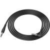 Кабель мультимедийный 3.5mm M to 3.5mm M 2.0m black BOROFONE (6974443382181)