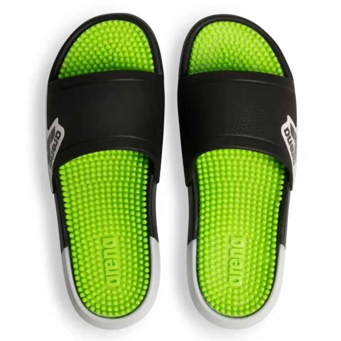 Шлепанцы Arena Marco Active 009279-120 чорний, зелений 45 (3468337513469) изображение 2