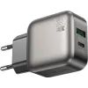 Зарядний пристрій BOROFONE BAS55A Absolute 1xUSB-C PD30W + 1xUSB QC3.0 Black (6941991116230) зображення 4