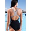 Купальник Arena Swimsuit Control Pro Solid 009073-555 чорний 42 (3468337536598) изображение 12