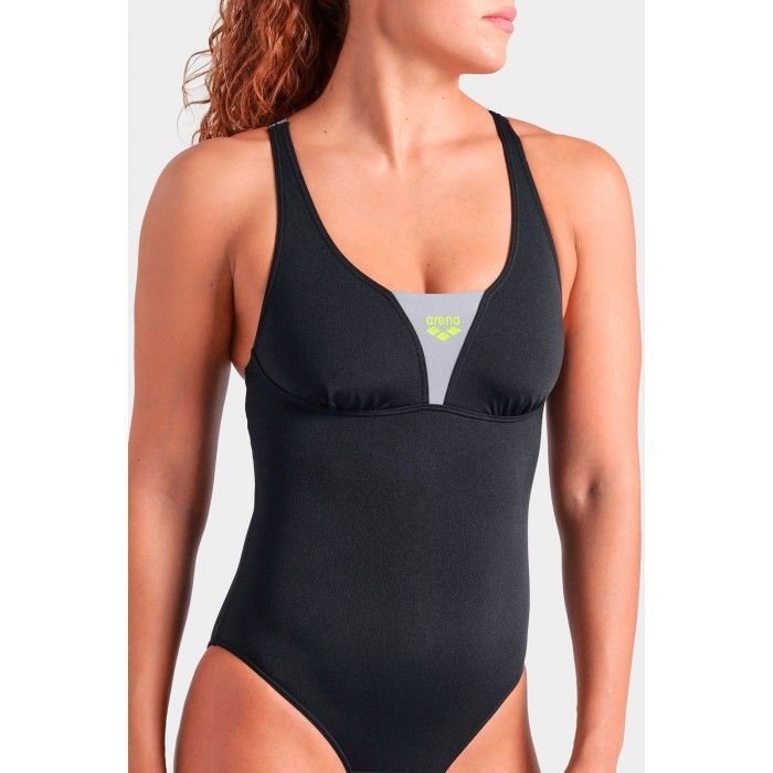 Купальник Arena Swimsuit Control Pro Solid 009073-555 чорний 42 (3468337536598) изображение 3