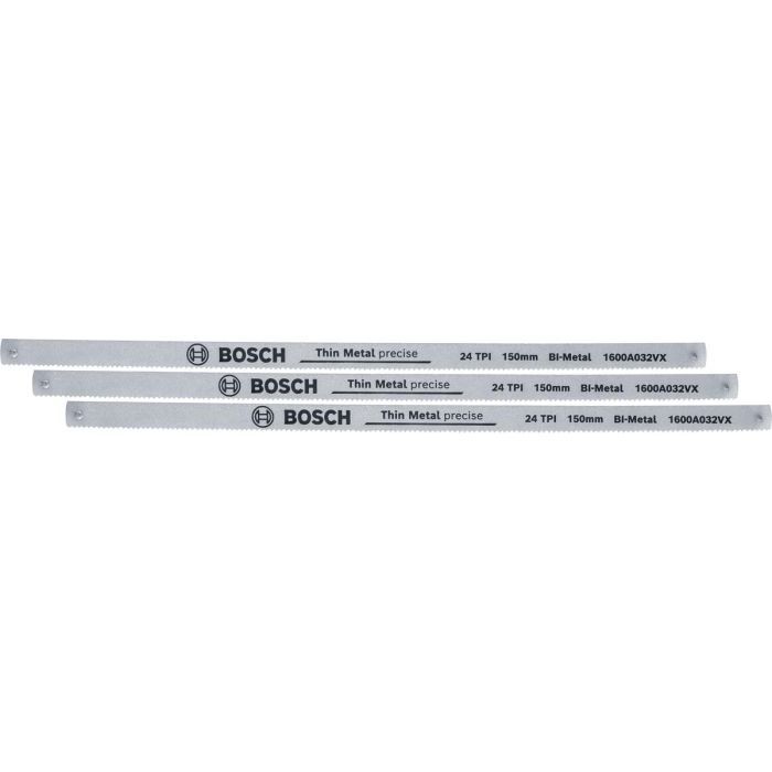 Полотно Bosch универсальное, 24TPI, 150мм, 3шт (1.600.A03.2UL)