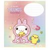Тетрадь Школярик Kawaii Friends 12 листов линия (012-3422L) изображение 3