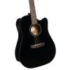 Гитара электроакустическая Cort Earth 60CE Black Gloss изображение 3