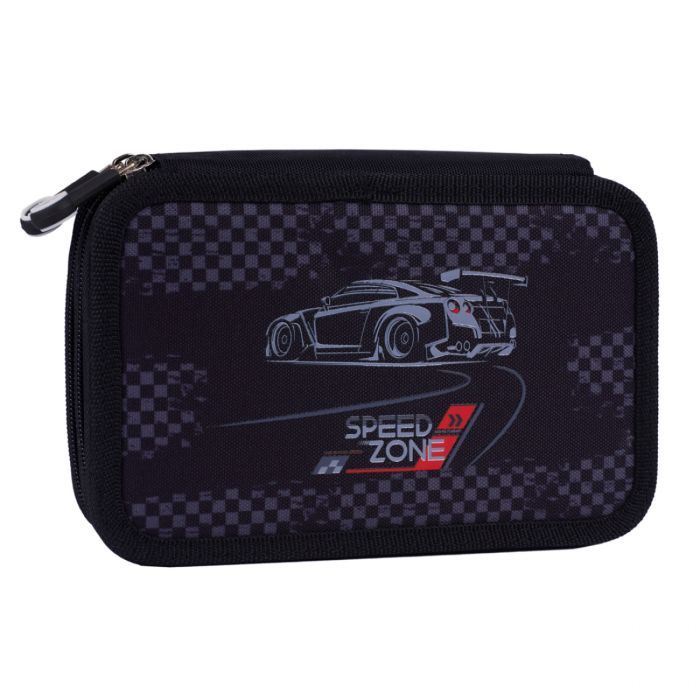 Пенал Yes Race Day HP-01 твердий подвійний (533644) изображение 2