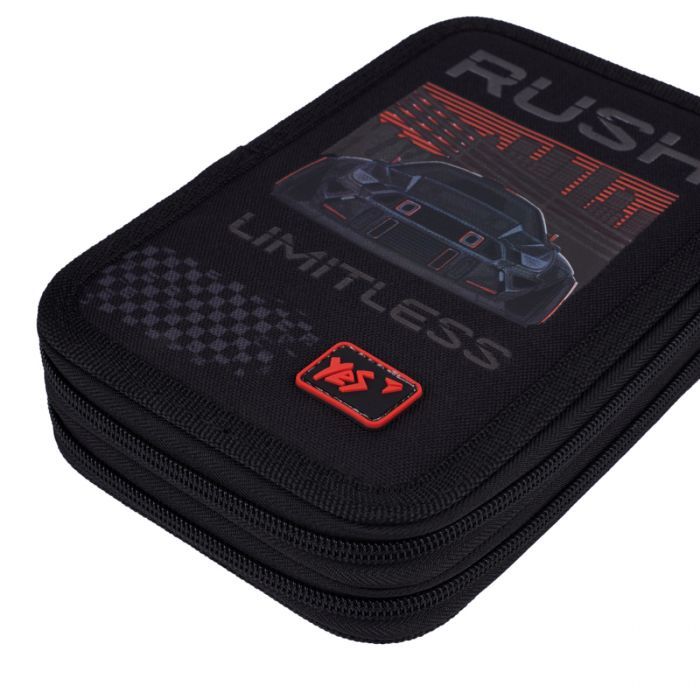 Пенал Yes Race Day HP-01 твердий подвійний (533644) изображение 3