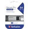 USB флеш накопитель Verbatim 64GB Secure Pro with 256 AES USB 3.2 (98666) изображение 3
