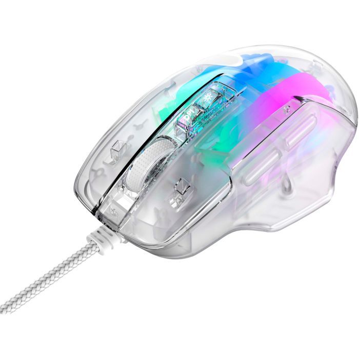 Мишка Havit HV-MS1011SE USB Transparent White (6950676293678) зображення 2
