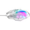 Мишка Havit HV-MS1011SE USB Transparent White (6950676293678) зображення 3