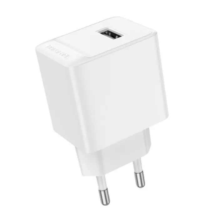 Зарядний пристрій BOROFONE BAS11A USB + cable USB to USB-C 10.5W Black (BAS11A/TAB)