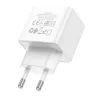 Зарядний пристрій BOROFONE BAS11A USB + cable USB to USB-C 10.5W Black (BAS11A/TAB) зображення 3