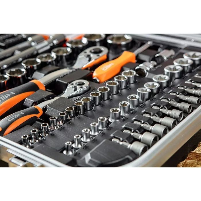 Набір інструментів Neo Tools діелектричних VDE 1000V, 108шт, CrV, кейс (01-310-1) зображення 4