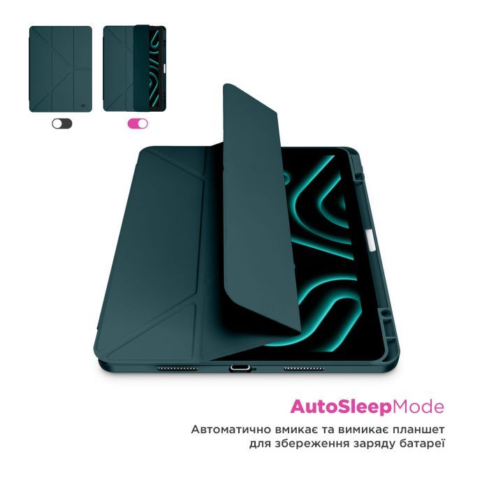 Чехол для планшета Armorstandart Y-Type PEN Redmi Pad Pro / Poco Pad Pine Green (ARM85545) изображение 5