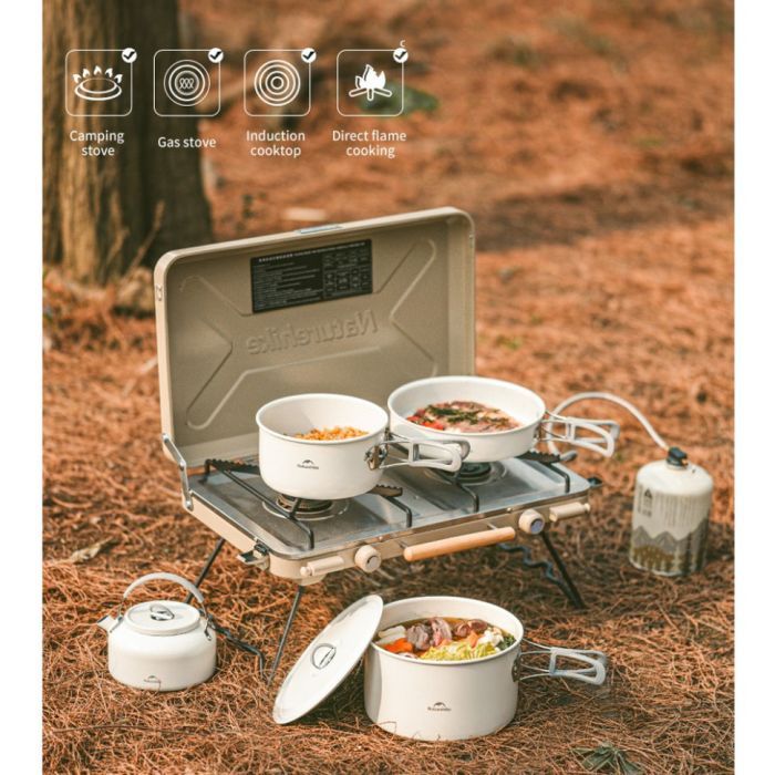 Котел туристический Naturehike CNK2450CF013, 3 л, алюміній (6927595712450) изображение 9