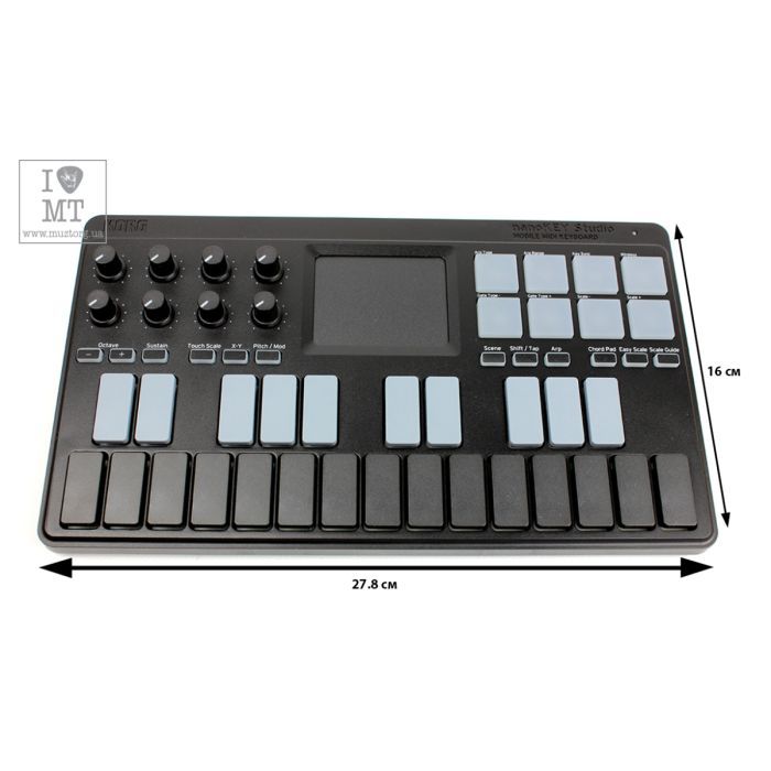 MIDI контролер Korg NanoKey-ST Studio (222889) зображення 2