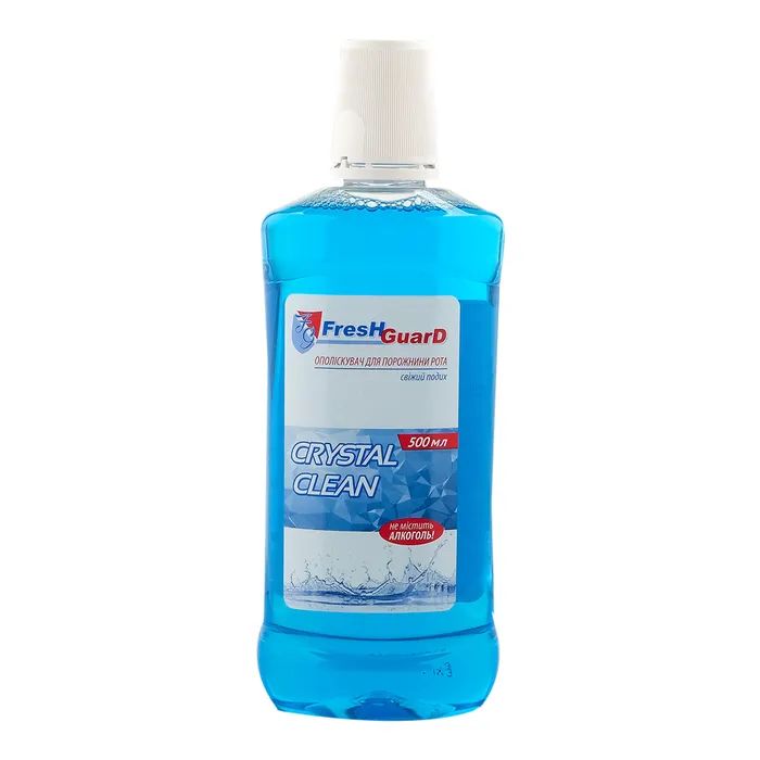 Ополіскувач для порожнини рота Fresh Guard Crystal Clean 500 мл (3800031751950)
