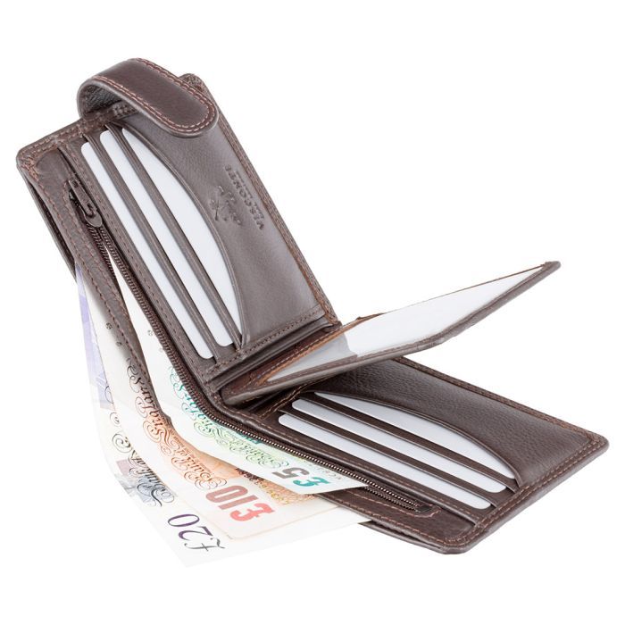 Гаманець Visconti HT9 Sloan з RFID Chocolate (HT9 CHOC) зображення 4