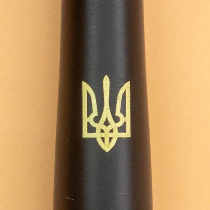 Ручка шариковая Parker URBAN 17 UKRAINE Muted Black GT BP Трезубец (30035_T001y) изображение 2