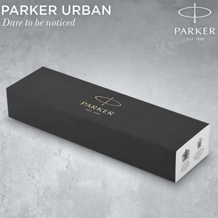 Ручка кулькова Parker URBAN 17 UKRAINE Muted Black GT BP Трезубец (30035_T001y) зображення 6