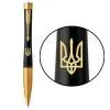 Ручка шариковая Parker URBAN 17 UKRAINE Muted Black GT BP Трезубец (30035_T001y)