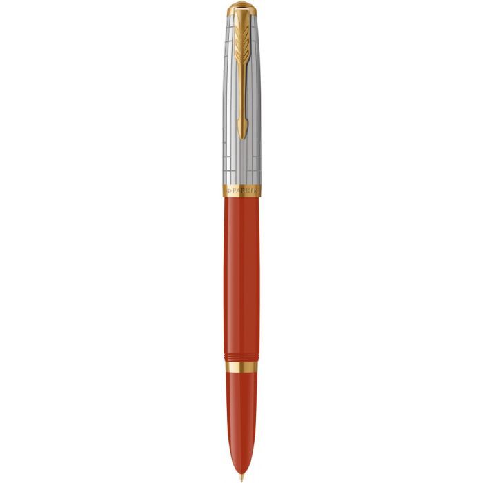Ручка перьевая Parker PARKER 51 Premium Rage Red GT  FP F (56 211)