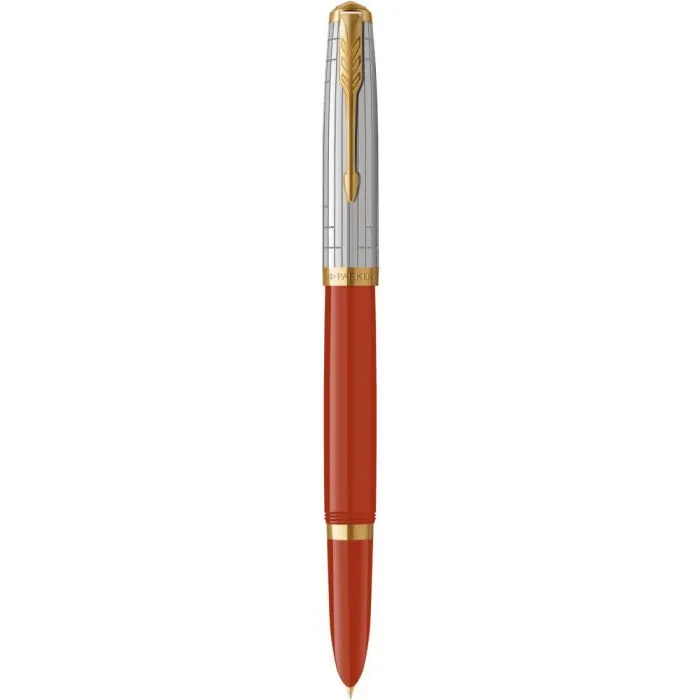 Ручка перьевая Parker PARKER 51 Premium Rage Red GT  FP F (56 211)