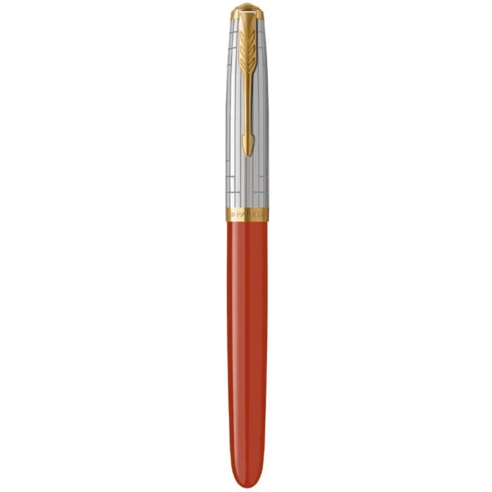 Ручка перьевая Parker PARKER 51 Premium Rage Red GT  FP F (56 211) изображение 2