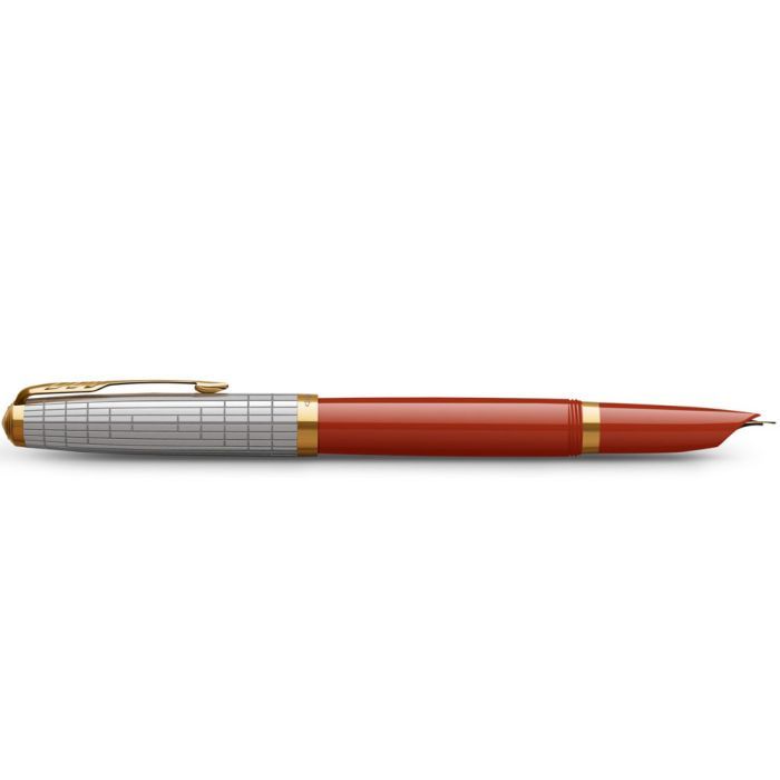 Ручка перьевая Parker PARKER 51 Premium Rage Red GT  FP F (56 211) изображение 4