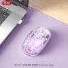 Мышка XO M12 Wireless Transparent/Pink (M12 Purple) изображение 6